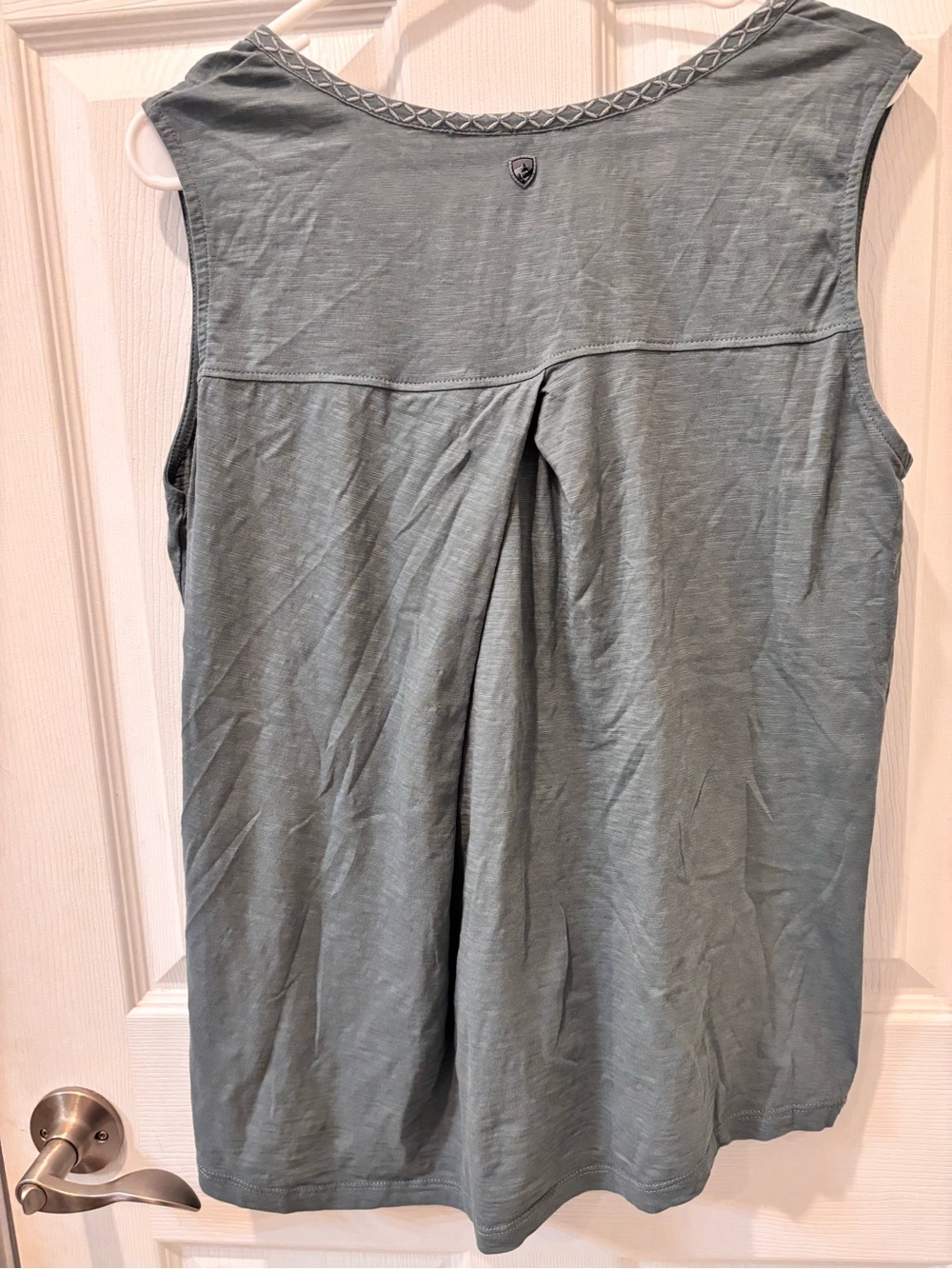 Kuhl Sleeveless V-Neck Embroidered Trim Tank Top - Picture 5 of 5